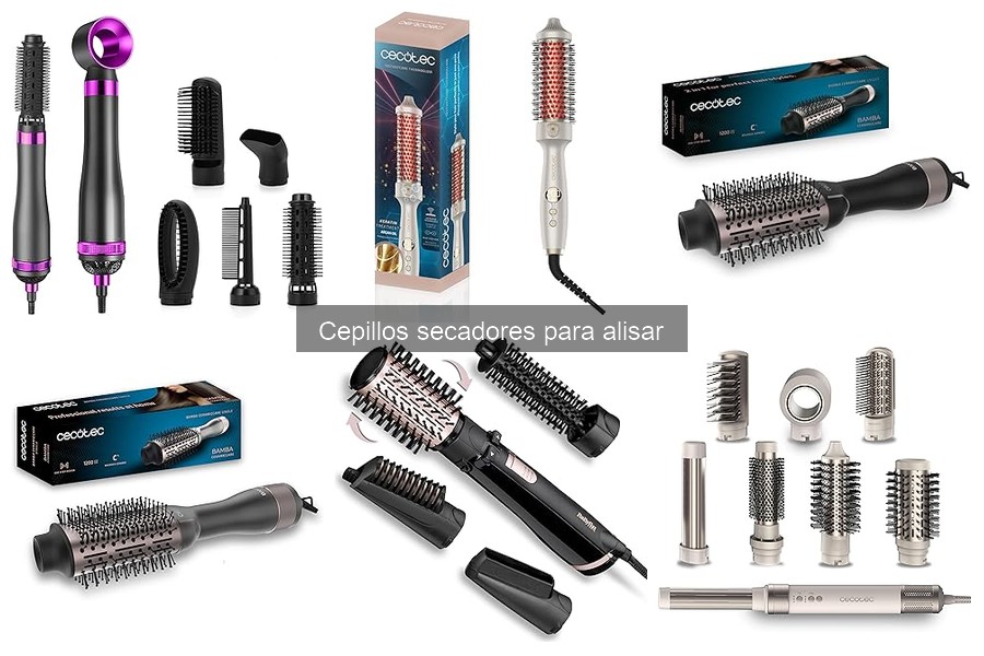 Guía de compra de cepillos secadores para alisar