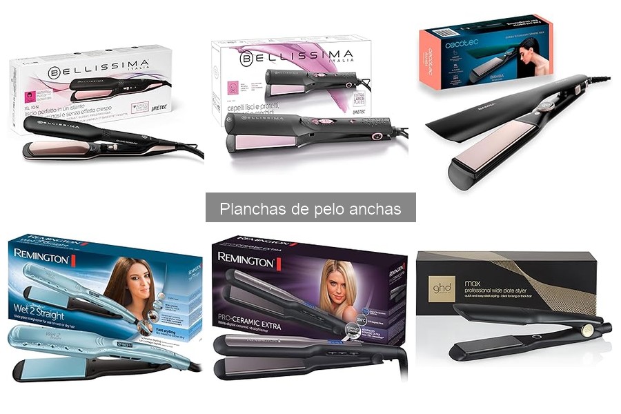 Guía para Comprar la Mejor Plancha de Pelo Ancha