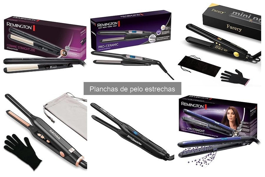 Guía para elegir la mejor plancha de pelo estrecha