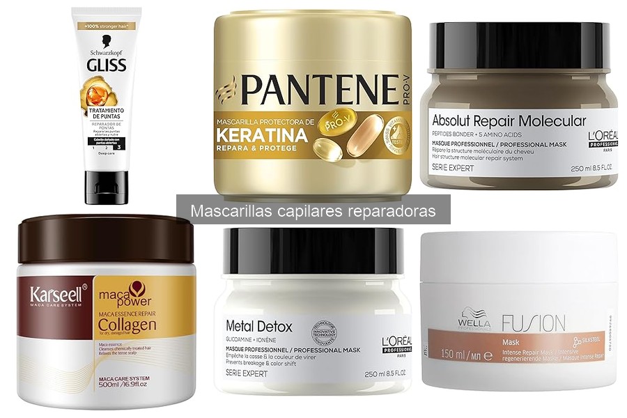 Ingredientes a Evitar en Mascarillas Capilares Reparadoras