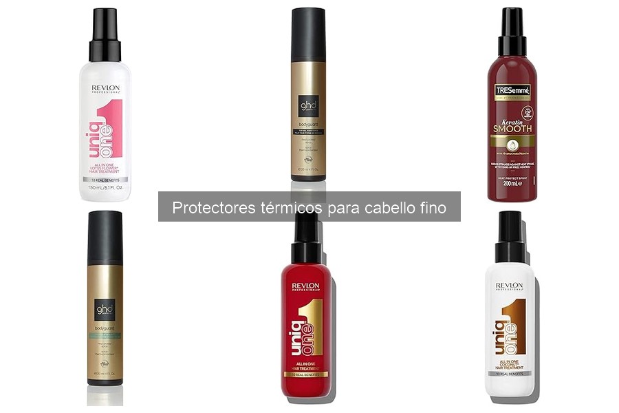 Ingredientes a Evitar en Protectores Térmicos para Cabello Fino