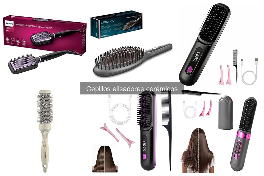 Instrucciones para Usar un Cepillo Alisador Cerámico