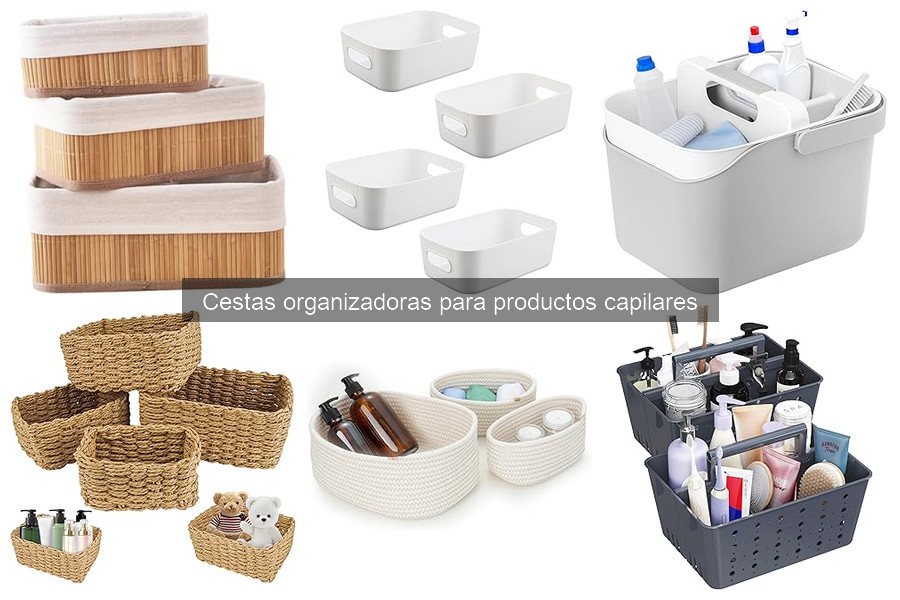 Mantenimiento de Cestas Organizadoras para Productos Capilares