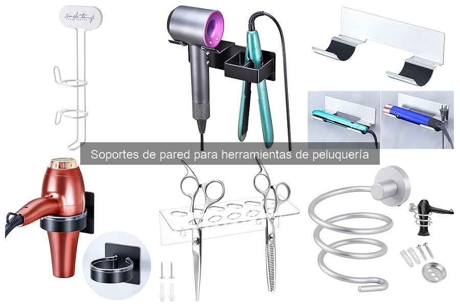 Mantenimiento de Soportes de Pared para Herramientas de Peluquería
