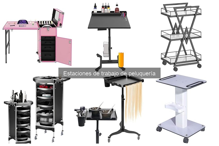 Mantenimiento y cuidados para estaciones de trabajo de peluquería