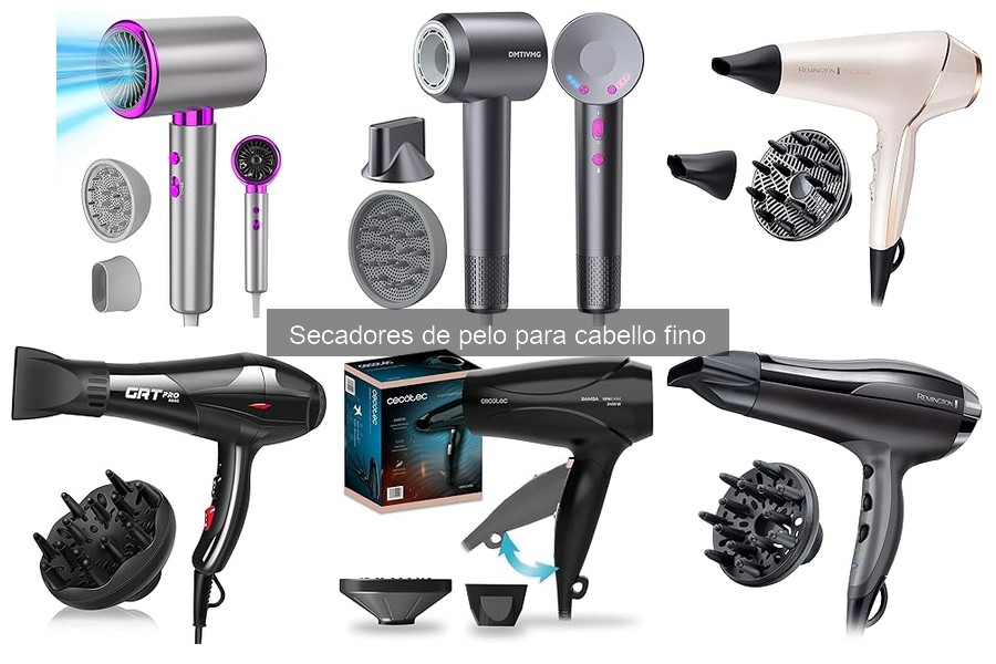 Marcas Recomendadas de Secadores para Cabello Fino