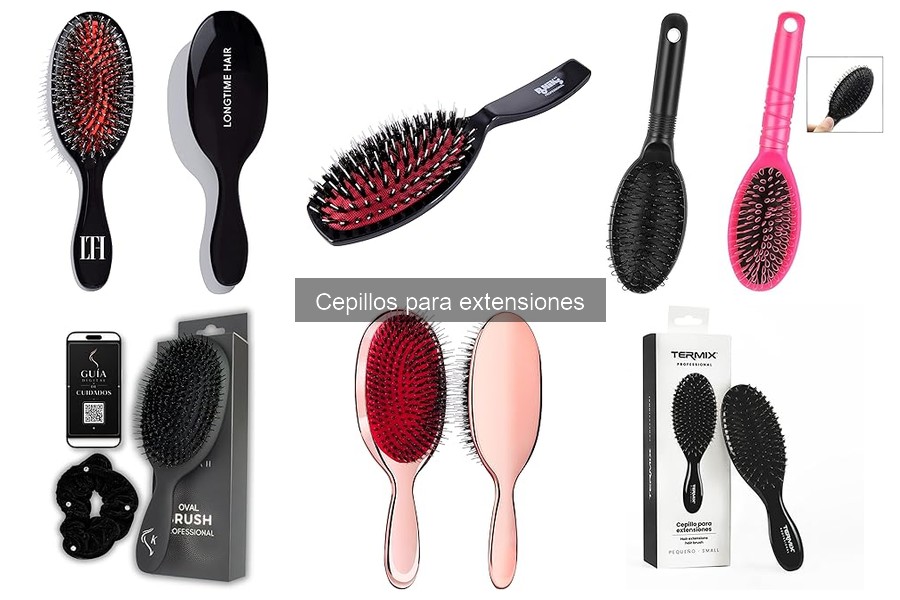 Mejores cepillos para extensiones de cabello rizado