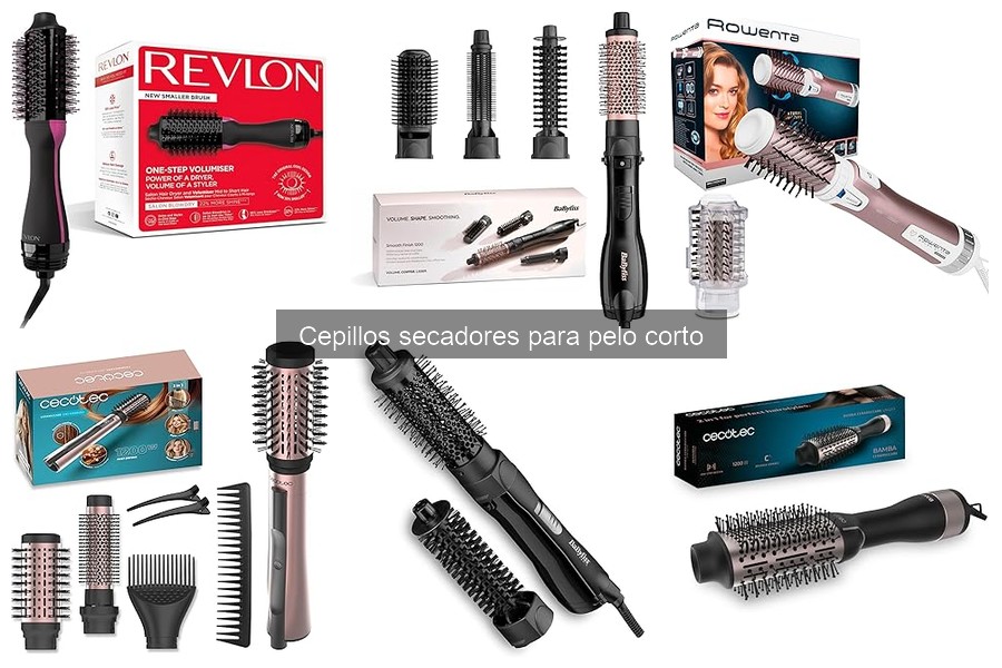 Mejores cepillos secadores para pelo corto en 2023