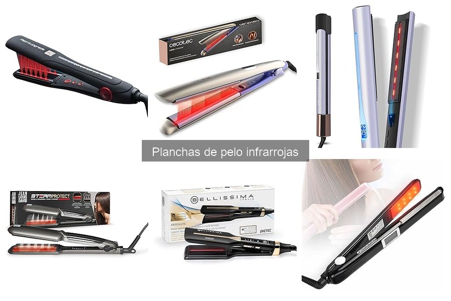 Mejores Ofertas en Planchas de Pelo Infrarrojas