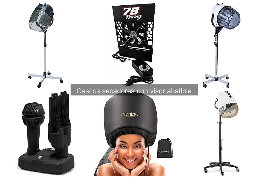 Mejores Ofertas para Comprar Cascos Secadores con Visor Abatible