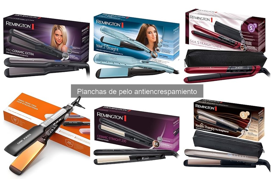 Mejores Planchas Antiencrespamiento para Cabellos Rizados