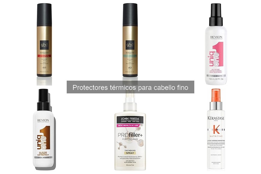 Mejores precios para protectores térmicos de cabello fino