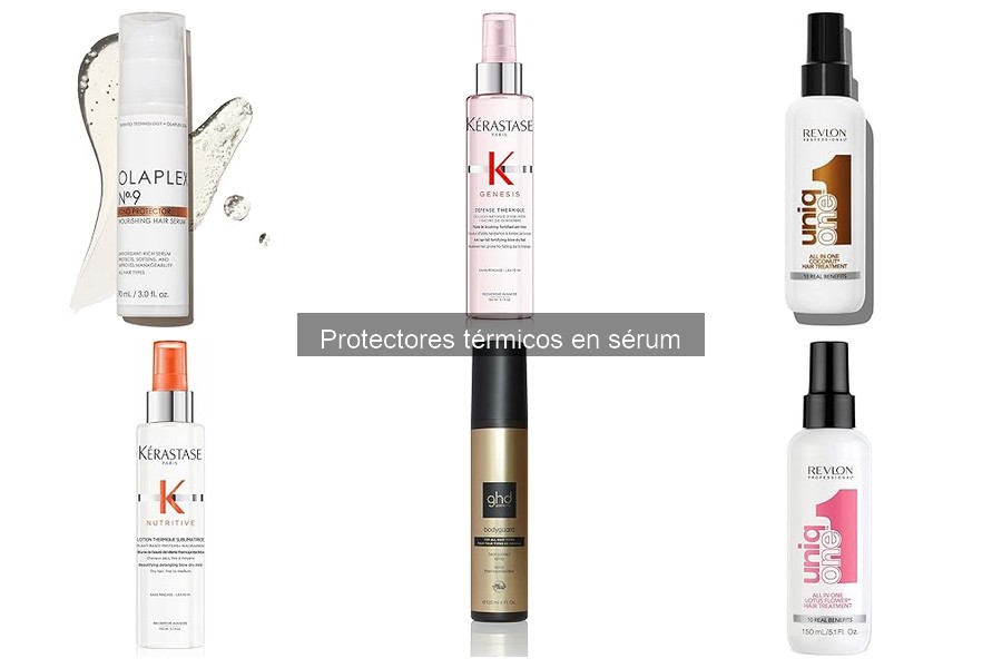 Mejores protectores térmicos en sérum para cabello rizado