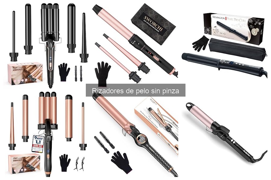Mejores rizadores de pelo sin pinza para uso doméstico