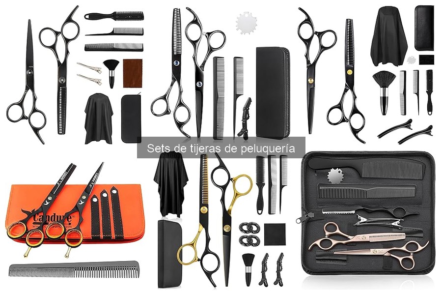 Ofertas en sets de tijeras de peluquería: Ahorrar es fácil