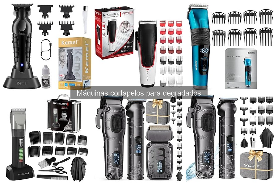 Ofertas y precios de máquinas cortapelos para degradados