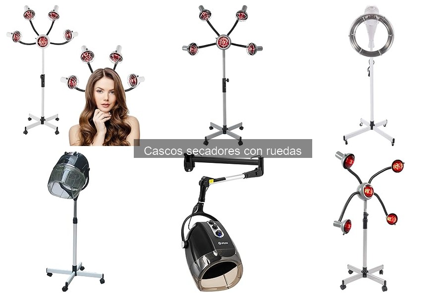Opiniones sobre cascos secadores con ruedas para peluquería