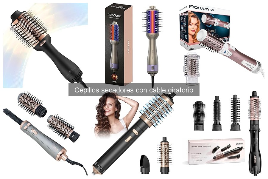 Opiniones sobre cepillos secadores con cable giratorio