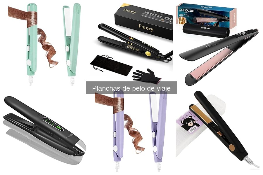 Precio promedio de planchas de pelo de viaje en 2023