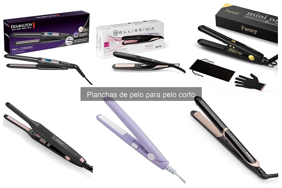 Precios de Planchas de Pelo Corto en Amazon: Comparativa