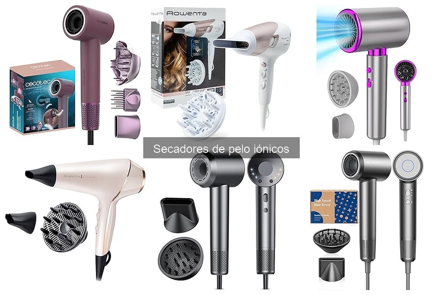 Problemas comunes con secadores de pelo iónicos y soluciones