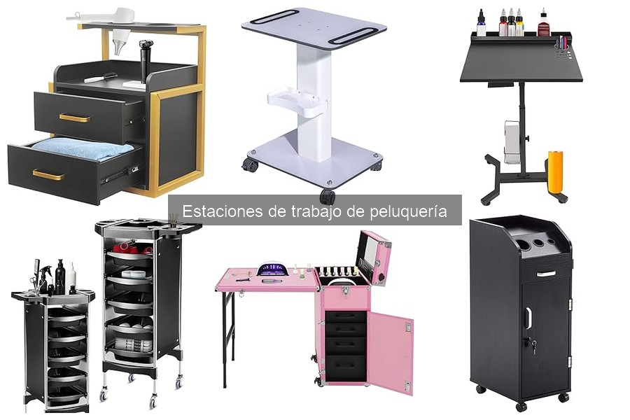 Problemas y soluciones comunes en estaciones de trabajo de peluquería