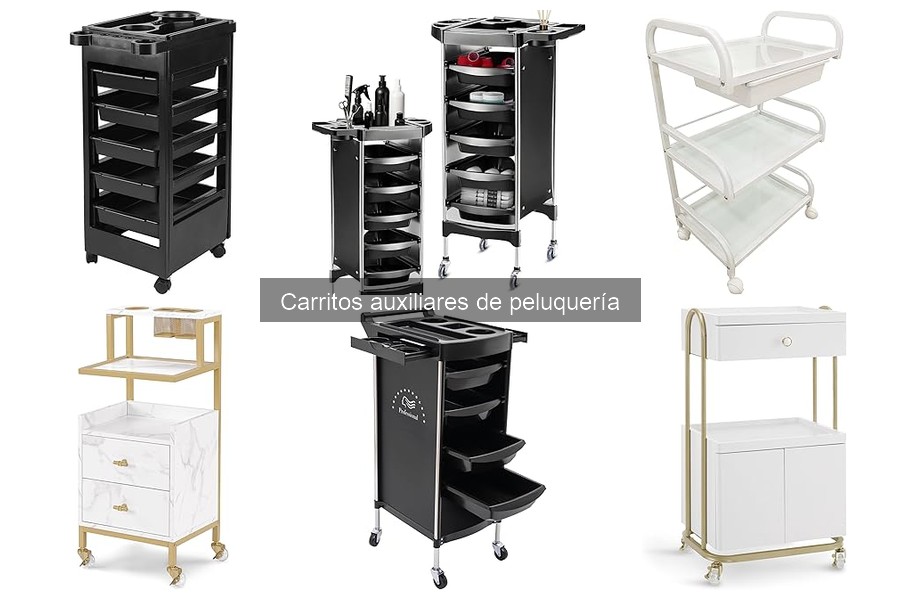 ¿Qué es un carrito auxiliar de peluquería y para qué sirve?