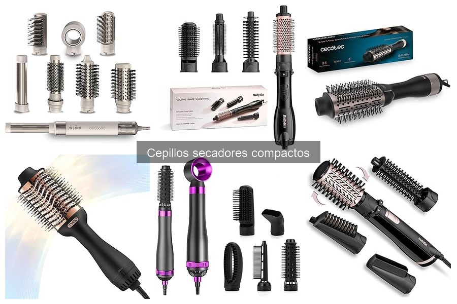 ¿Qué es un cepillo secador compacto? Beneficios y características