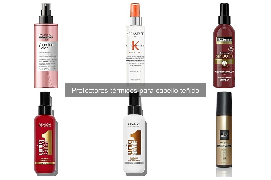 ¿Qué es un protector térmico para cabello teñido?