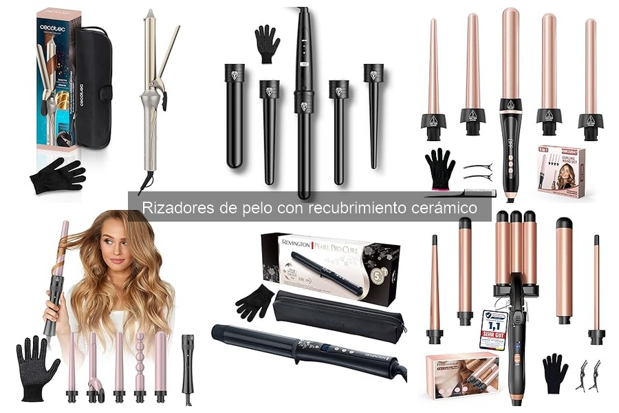 ¿Qué es un rizador de pelo con recubrimiento cerámico?