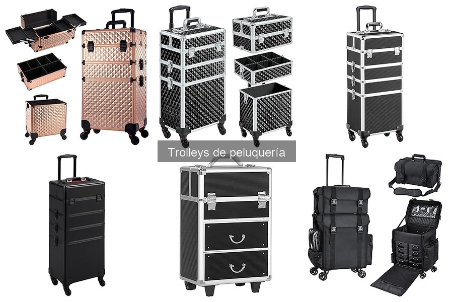 ¿Qué es un trolley de peluquería? Características y funciones