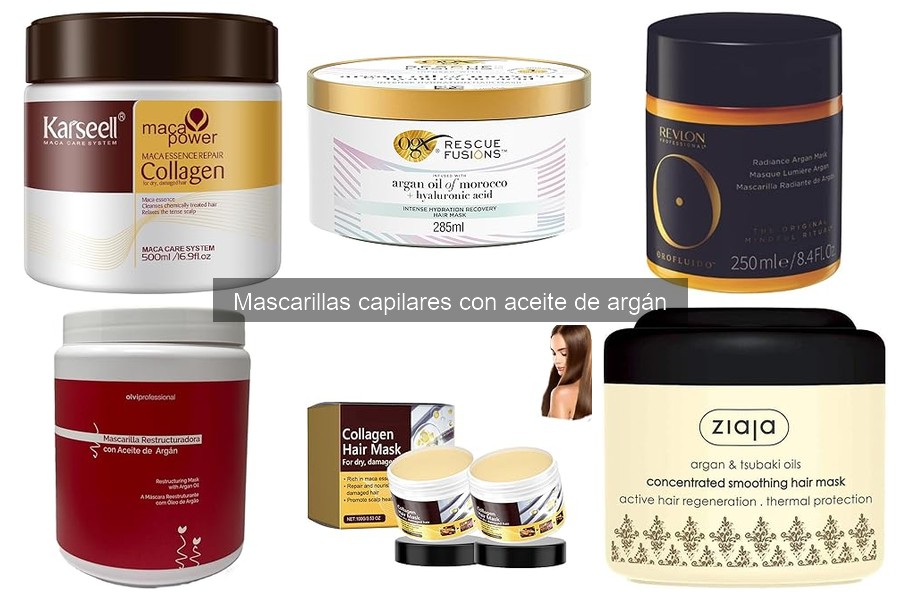 ¿Qué es una mascarilla capilar con aceite de argán?