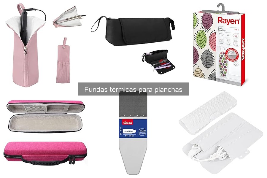 ¿Qué son las fundas térmicas para planchas de cabello?