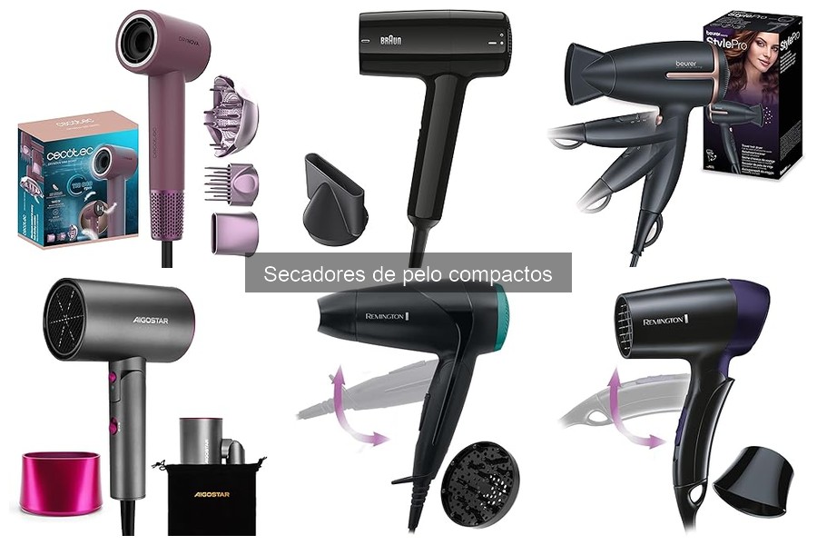Secadores de Pelo Compactos: ¿Son Efectivos para el Uso Diario?