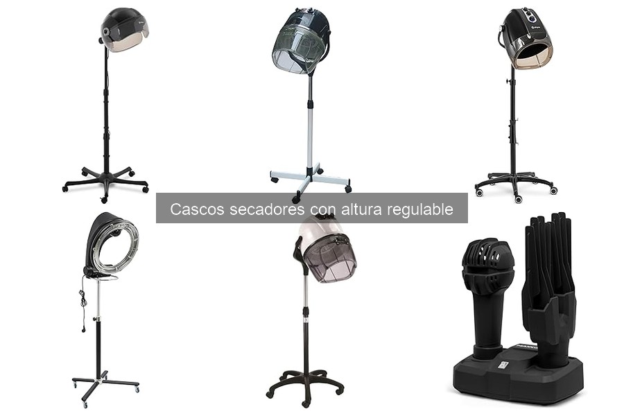 Ventajas y desventajas de cascos secadores con altura regulable