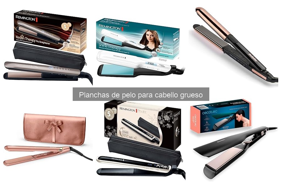 Ventajas y Desventajas de Planchas de Pelo para Cabello Grueso